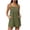Green, variant on gbyLJF Womens Jumpsuit Casual Wide Leg Sleeveless Jumpsuits Solid Color Cropped Rompers Loose Fit Overalls with Pockets
