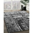 thumbnail image 3 of Ahgly Company Machine Washable Indoor Rectangle Transitional Gray Cloud Gray Area Rugs, 4' x 6', 3 of 7