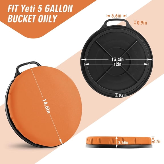 5 Gallon Bucket Seat for Yeti Only