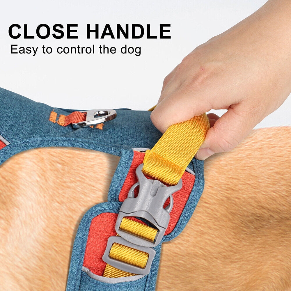 Didog Reflective Nylon Pet Dog Harness No Pull Soft Mesh Padded Vest with Handle S M L