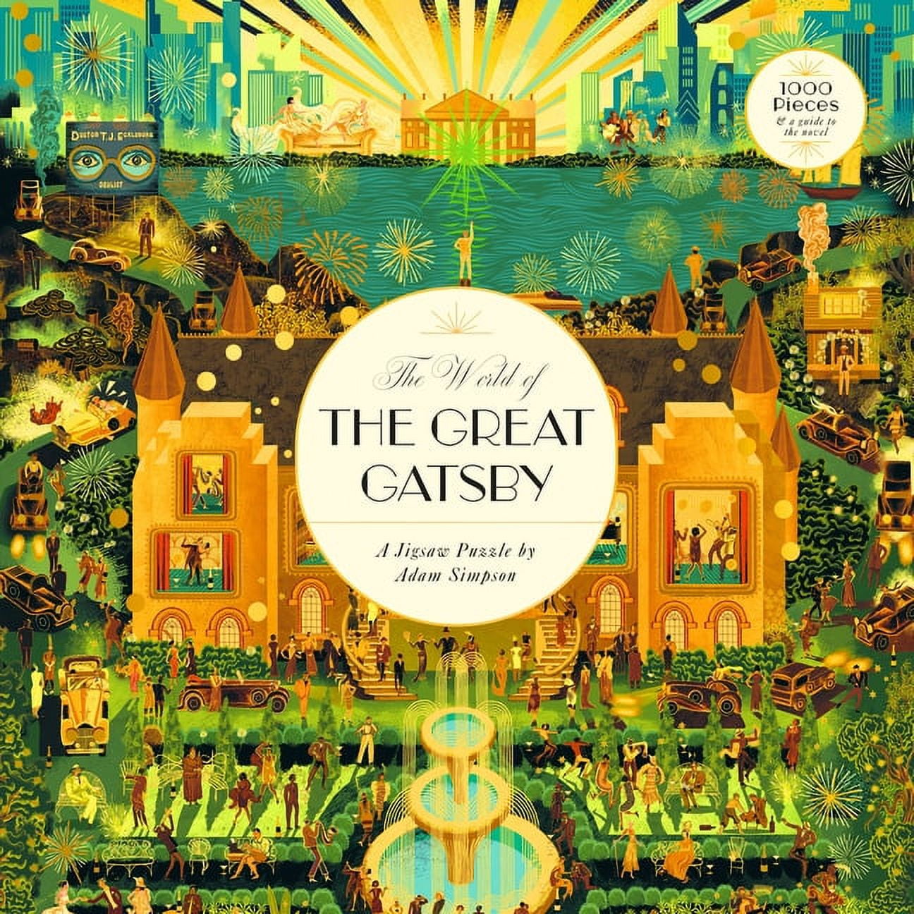 A World of Agatha Christie: A 1000 Piece Jigsaw Puzzle - Agatha