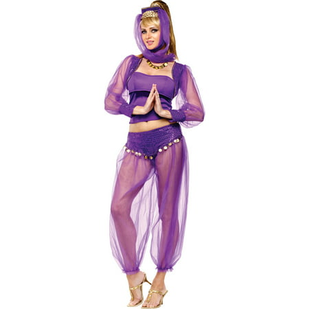 Morris Costumes Adult Womens Harem Dreamy Genie Costume M/L, Style