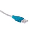 thumbnail image 4 of Blue 70cm USB to RS232 9-Pin Serial Conversion Cable, 42g, Compatible with Win98/SE/Me/2000/XP/7-32, Mac OS8.6, for Microcontroller Development Boards, Includes Driver CD, 27.6in Length, 50g Package, 4 of 6