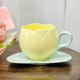 thumbnail image 5 of Para Tulipán Con Platillo Cerámica El Té La Tarde en Casa, 5 of 9