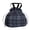 Blue and Green, variant on Blue and Green Checkered Pattern Drawstring Insulated Lunch Bag for Women, Stain-Resistant Large Lunch Tote with Multi-Pockets for Work Office
