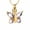 Gold/Light Purple, variant on Crystal Butterfly Cremation Pendant Keepsake Urn Necklace For Ashes mini urns for memorial