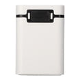 thumbnail image 2 of Battery Charger Outer Case, USB Interface Power Bank Box ABS Metal LED Lights  For Mobile Phones White, 2 of 8