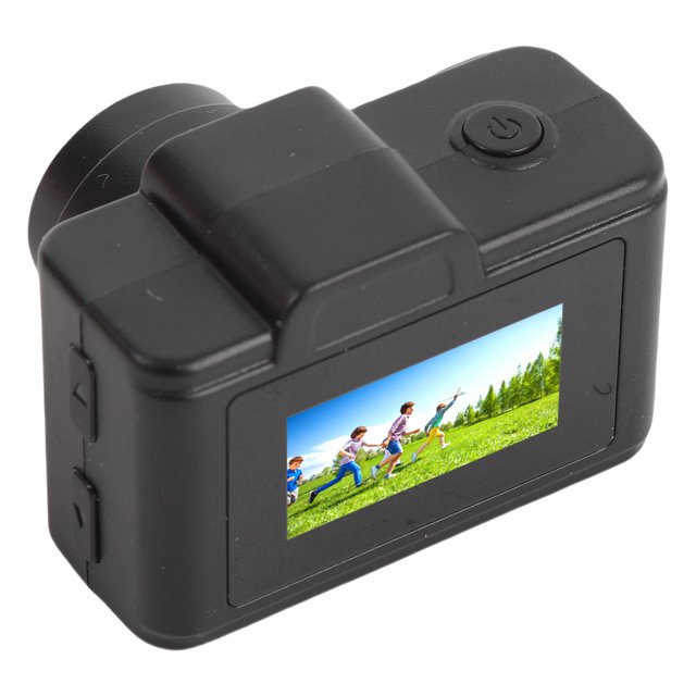 Pequeña Cámara Digital Retro, Resolución HD 1080P Batería Incorporada De 200 MAh Pequeña Cámara Retro Pantalla De 0,96 Pulgadas Lente Gran Angular Para Viajes