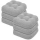thumbnail image 1 of Cojines para Sillas de Comedor Juego de 6, Cojines para Sillas de Cocina de Espuma Viscoelástica de Doble Capa, Almohadillas de Asiento de Diseño Patentado con Lazos, 1 of 4