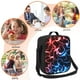 thumbnail image 5 of Disketp Red And Blue Lightning Bolsa Térmica Estampada para Almuerzo, Lonchera para Hombres y Mujeres Adultos, 5 of 7