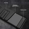 thumbnail image 4 of Running Boards 6.5'' Nerf Bars AUSUM MOTOR For 2019-2023 Chevy Silverado/GMC Sierra 1500 & 2020-2023 Silverado/Sierra 2500HD 3500HD Crew Cab Side Steps with Rocker Slider Side Steps Black, 4 of 7