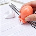 thumbnail image 6 of Snail Shape Correction Tape,Six Meter Roller White Out Tape,Compact Portable Correction Pen for s Supplies ( Yellow,1pcs), 6 of 8