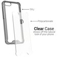 thumbnail image 3 of CoverON Motorola Moto E6 Play Case Clear Slim Fit Hard Protective Phone Cover with TPU Bumpers - Pure View Series, 3 of 7
