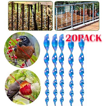 Bird Repellent Control Scare Device Laser Reflective Scares Bird Pigeons Woodpecker -20Pack