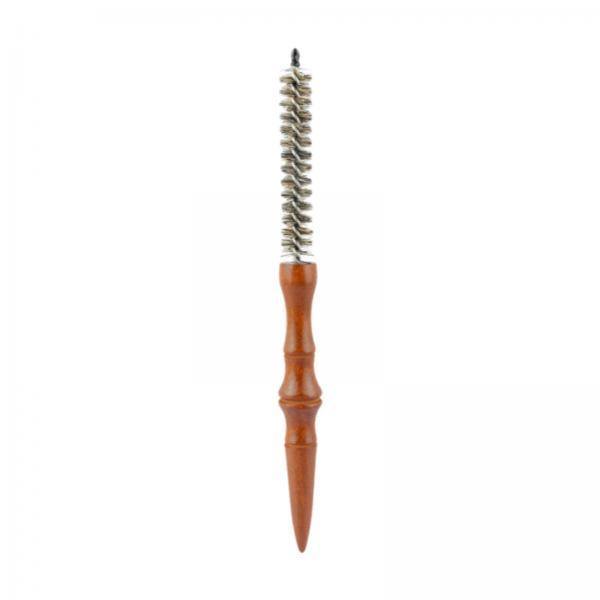 Cepillo de pelo redondo pequeño,Cepillo de pelo redondo pequeño Cepillo para peinar el cabello Flequillo,Mini peine redondo Peine para dar volumen al cabello,Mini peines con rodillos Quiff