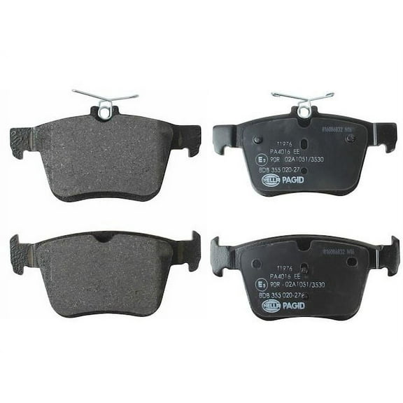 Rear Brake Pad Set - Compatible with 2022 Volkswagen Taos