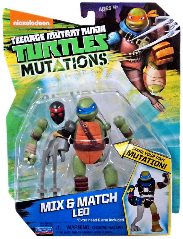 Teenage Mutant Ninja Turtles Mutations Mix & Match 4 figure pack 