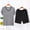 Black, variant on WIZUTIZ Men's V-Neck Short Sleeve Pajama Set Solid Color Summer Casual Lightweight Breathable Soft Comfortable Sleepwear Loungewear Set