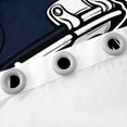 thumbnail image 3 of Erosebridal Football City Chicago Curtains Pack of 2 (42x84), Soccer Sport Curtains for Living Room, Navy Orange 30%-50% Black Out Curtains, Bedroom Curtains Bedroom Decoration, 3 of 6