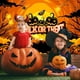 thumbnail image 4 of Feliz banner de decoración de Halloween, para el fondo de la cabina de fotos de Halloween JAMW Sencillez, 4 of 5