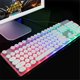 thumbnail image 2 of Elegante 104 KEYS Backlit PC Keyboard Gaming Keyboard Sunnimix Teclado de computadora USB con cable, 2 of 8