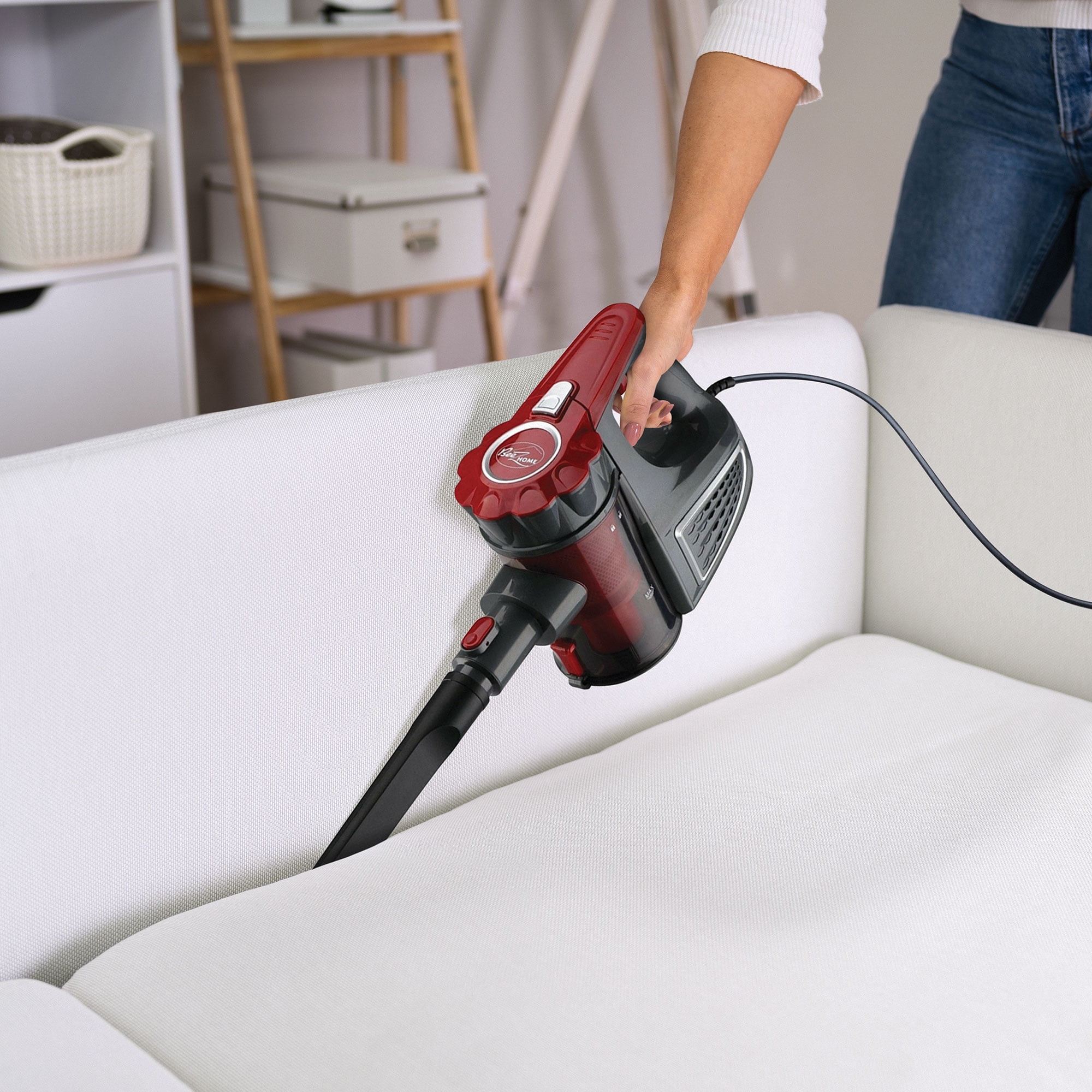 Bee Z Home K61 Corded Stick Vacuum Clearner, Red - Walmart.com Bee Z Home K61 Corded Stick Vacuum Clearner, Red - Walmart.com