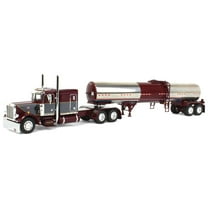 Modellino First Gear 1/64 Peterbilt 389 Flat Top Con Rimorchio Cisterna J&L – DCP 60-1696