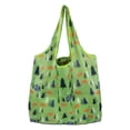 thumbnail image 1 of Jumpingount Bolsa de almacenamiento de gran capacidad con asa, bolsas de moda para compras, bolsa de regalo plegable resistente, ropa para viajar, deportes Bolsas de mensajero y de hombro Bosque verde Jumpingount AP012988-04, 1 of 6