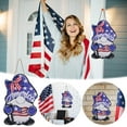 thumbnail image 3 of TERGAYEE Independence Day Welcome Sign,Wooden Hanging Door Decor 4th of July Wood Wreaths Front Door Decorations for Presidents Day Labor Day Outdoor Farmhouse Porch, 3 of 9