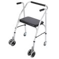 thumbnail image 3 of con ruedas y asiento, carrito de compras, resistente, plegable, estable, con bastón, con ruedas para abuelas y personas mayores Seis ruedas, 3 of 10