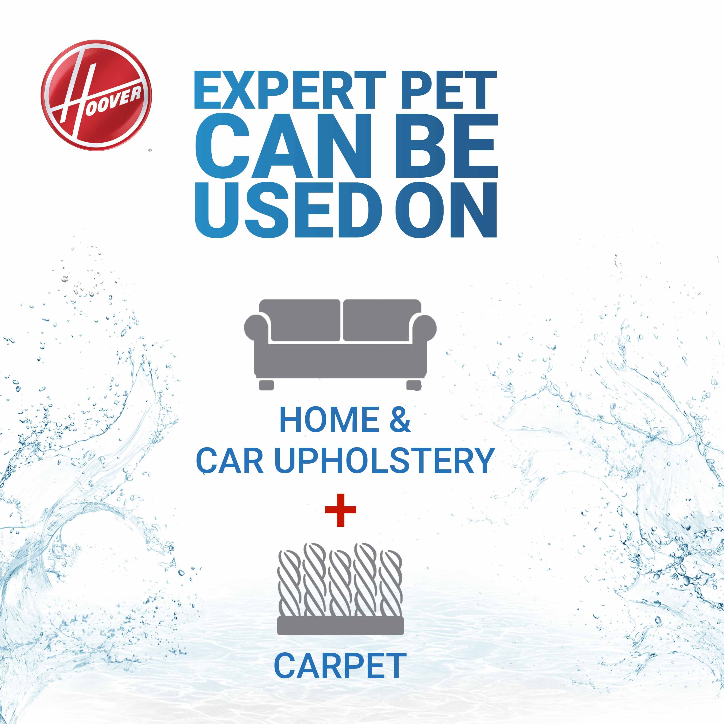 Hoover Expert Pet Carpet Cleaner Solution, 64Oz, AH15072