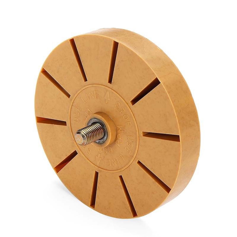 Rubber Eraser Wheel 4" Pneumatic Tools Air Tire Buffer Glue Air Die