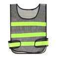 thumbnail image 1 of TEHAUX Emergency Vest Reflective for Traffic Safety Black 1Pcs, 1 of 2