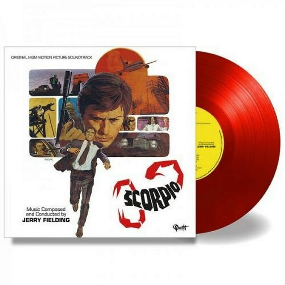 Jerry Fielding - Scorpio Soundtrack - Translucent Red Colored Vinyl - Music & Performance