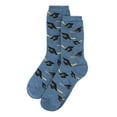 thumbnail image 3 of MeMoi Graduation Cap Bamboo Blend Crew Sock - Mens - Male, 3 of 4