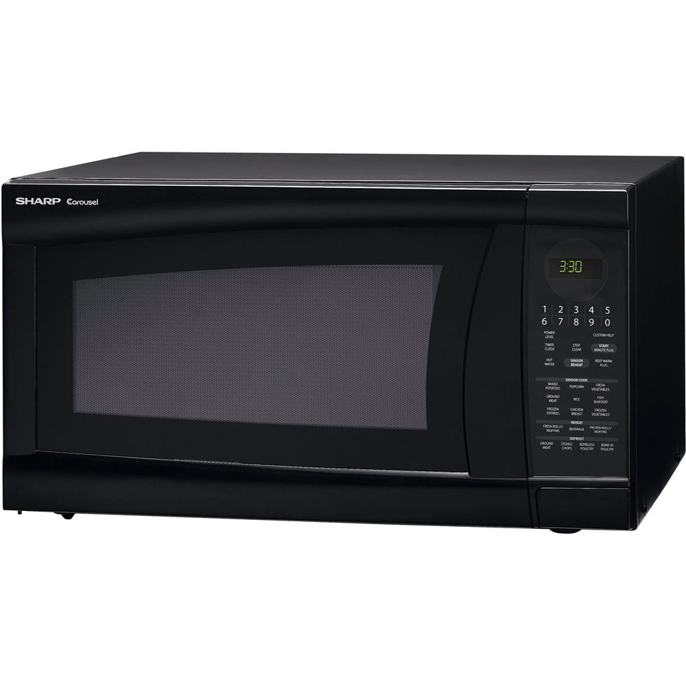 2.0 Cu. Ft. 1200W FullSize Microwave Oven Black