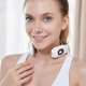 thumbnail image 5 of Masajeador protector de cuello con función de calentamiento | Collarín eléctrico ajustable de 6 modos | Amasador inalámbrico para aliviar el dolor | ABS Blanco | Temporizador automático | Ligero 300, 5 of 8