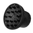 thumbnail image 1 of Universal PC Hair Dryer Diffuser Attachment - Fits 1.38-2.87 Inch Nozzles, Black Color, Lightweight 11.43oz Blow Dryer Accessory for Versatile Styling, 1 of 7