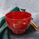 thumbnail image 3 of Traditional Japanese Bowl Melamine Noodle Rice Miso Soup Bowl With Lid Food Storage Bowl, 3 of 4