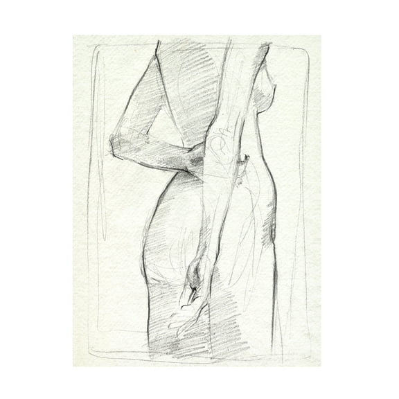 Jennifer Paxton Parker 'Demure I' Canvas Art
