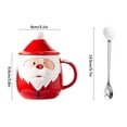 thumbnail image 3 of Ceramic Cup Stylish Innovative Safe Durable Ceramic Travel Mug for Home Travel 450ml, 3 of 12