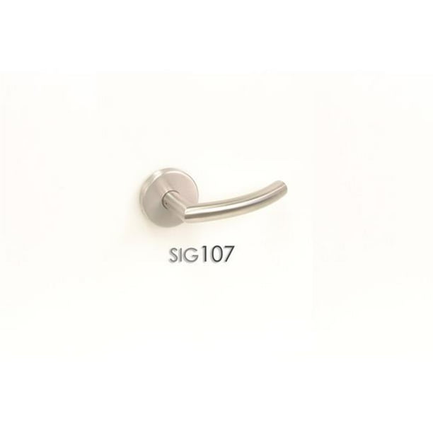 Sigma By Ahi 135 Mm Double Dummy Hollow Stainless Steel Door Lever Handle 44 1 37 In 2 In Thickness Walmart Com Walmart Com