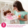 thumbnail image 2 of Melissa & Doug Doll Feeding and Changing Accessories - Bib, Bag, Diaper, Wipes, Utensils, Bottles - Mine To Love Baby Doll Diaper Bag, Baby Doll Accessories For Kids Ages 3+,Pink, 2 of 5