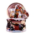 thumbnail image 1 of Caja de música giratoria navideña Bola de nieve Navidad con regalos musicales Navidad 32 música, 1 of 9