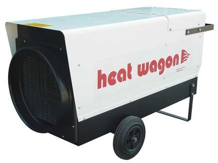HEAT WAGON 24000 48000 60000W Electric Salamander Heater, Fan Forced, 480V, P6000 by HEAT WAGON