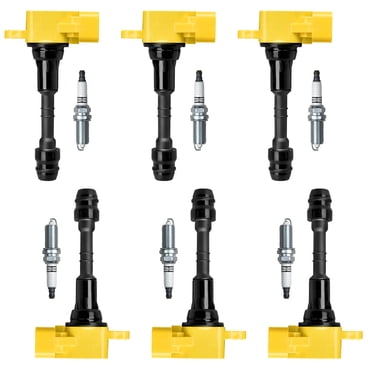 6-Pack Ignition Coils + 6 Iridium Spark Plugs Kit For Nissan Frontier 6-Pack Ignition Coils + 6 Iridium Spark Plugs Kit For Nissan Frontier