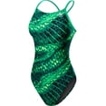 thumbnail image 1 of Tyr Swimsuit PLEXUS Cutoutfit Green Size 34, 1 of 1