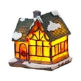 thumbnail image 1 of YOPTOP Christmas Village LED Lighted Christmas Village Houses with Figurines  Christmas Village Collection Indoor Room Decor - Collectible Buildings,style4, 1 of 14
