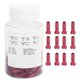 thumbnail image 1 of GUB 100Pcs Bicycle Spoke Caps Aluminum Alloy Bike Spoke Covers Nipples Cycling Accessories Red, 1 of 4