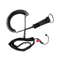 thumbnail image 3 of Correa de Cuerda elástica Zulema de surf 10 pies ajustable con doble accesorios de Cuerda estacionaria acolchada Suave negro, 3 of 6